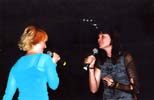 Reneé O'Connor and Lucy Lawless