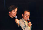 Kevin Sorbo and Michael Hurst
